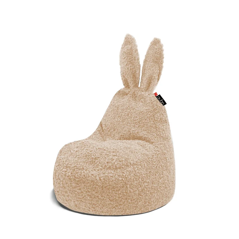 Pouf pour enfant Baby Rabbit – tissu FLUFFY doux et moelleux
