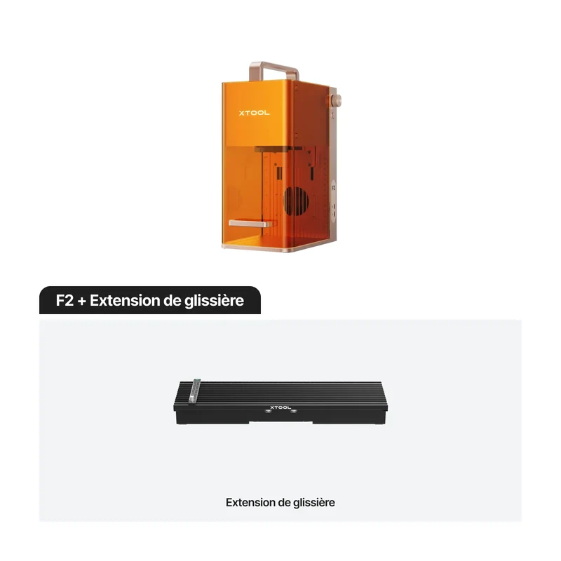 xTool F2 – Graveur Laser Portable Double Laser IR 5W et Diode 15W
