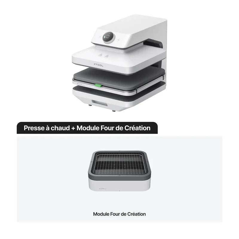 xTool WonderPress - Presse à chaud automatique 3D