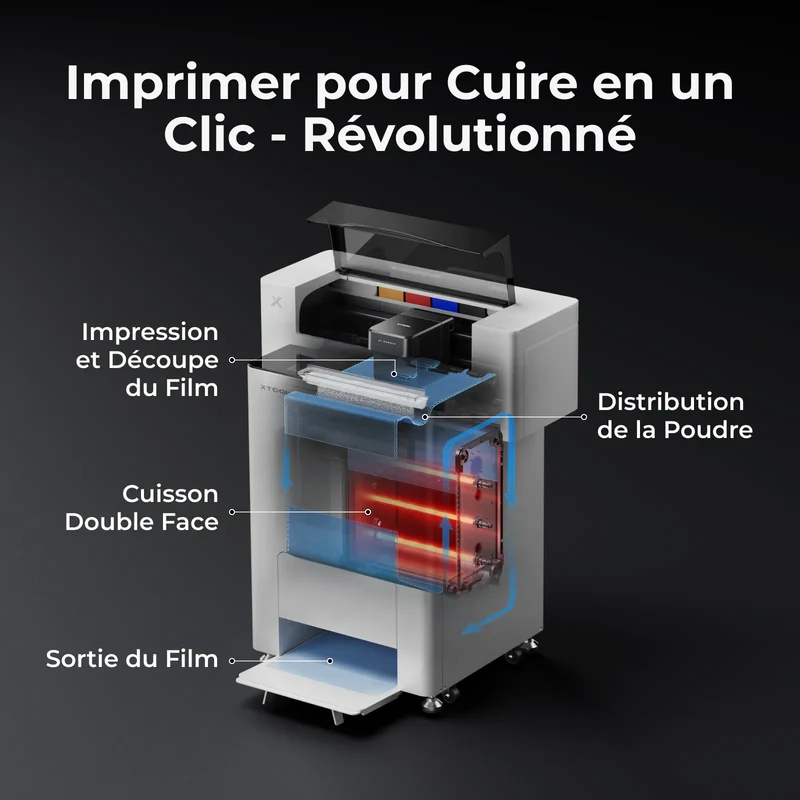 xTool Apparel Printer Plus- Imprimante Textile DTF en un clic