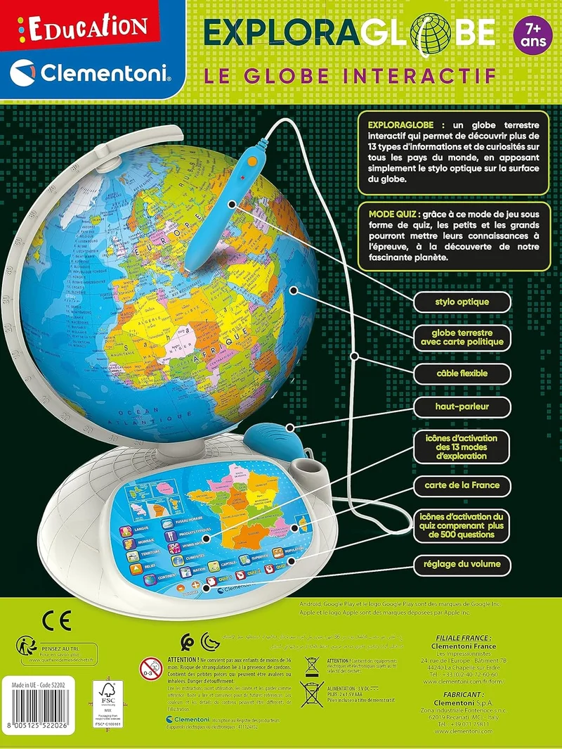 Exploraglobe Digital Clémentoni