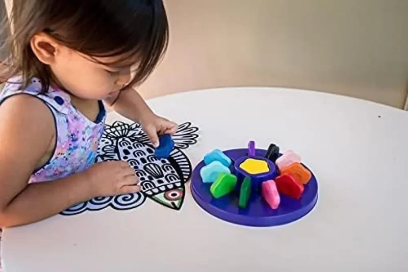 Crayons Ergonomiques en Forme de Fleur
