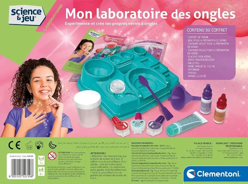 Coffret Mon Laboratoire des ongles