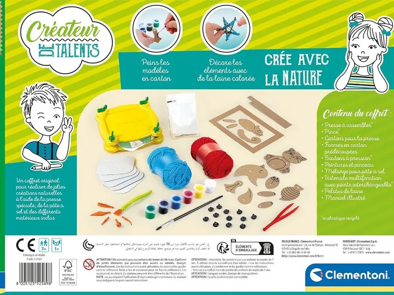 Coffret crée avec la nature