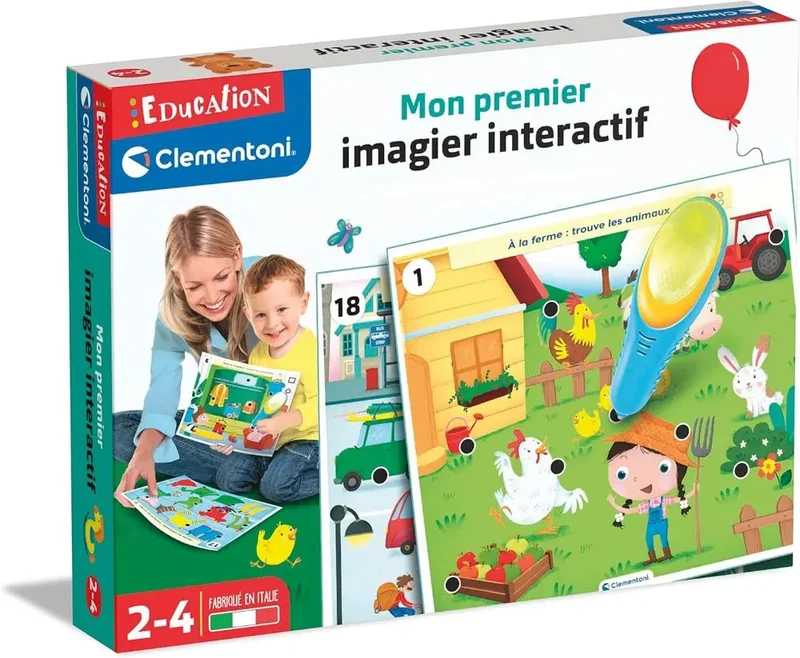 Mon premier imagier intéractif clémentoni