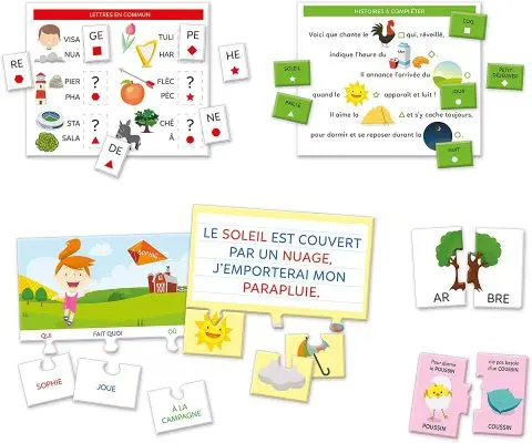 Jeux de lecture, jeu pour apprendre a lire