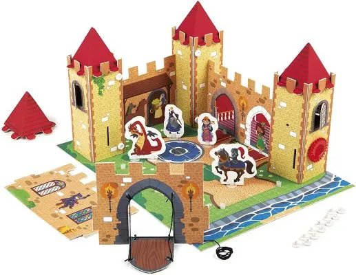 Assemble et joue : Le chateau a assembler pour enfant