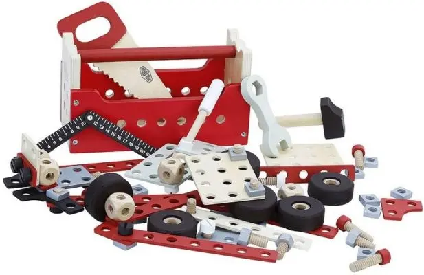 boite a outils en bois Vilac - Atelier pour enfants