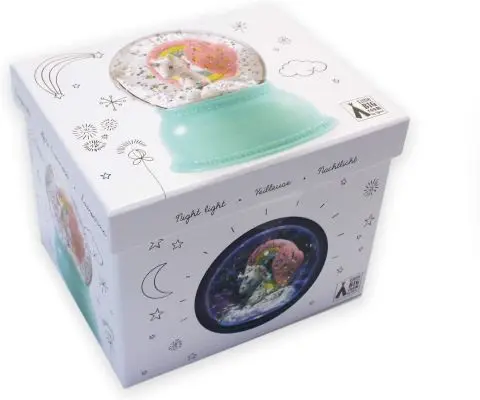 veilleuse licorne, boule à neige Licorne Djeco