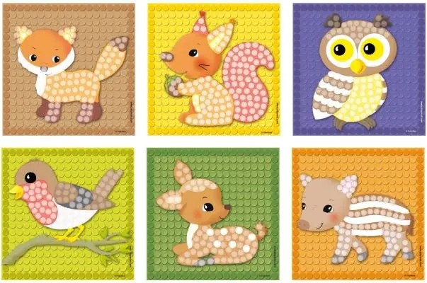 set PlayMais® pour enfant MOSAIC PETITE FORÊT