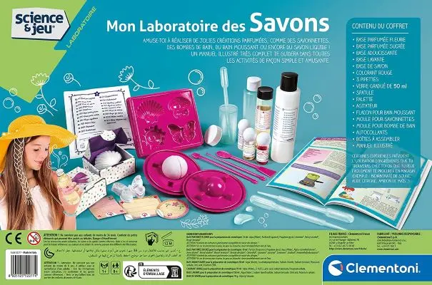 Mon Laboratoire des savons, coffret pour faire des savons