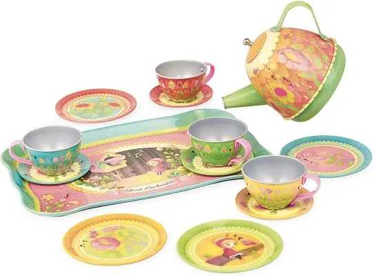 Dinette musicale, dinette en métal pour enfant VILAC