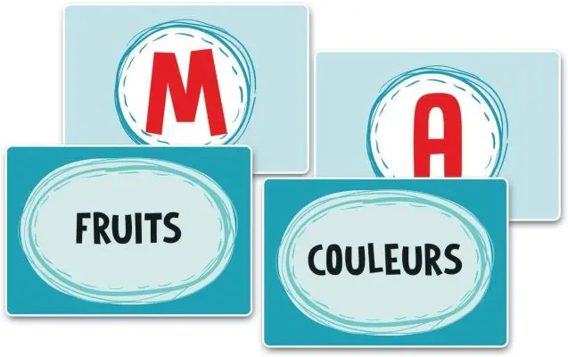 Le jeu du petit bac, jeu de carte de rapidité