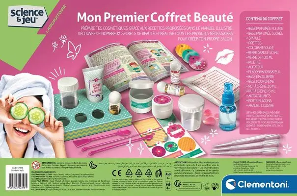 Mon Premier Coffret Beauté, kit de fabrication beauté