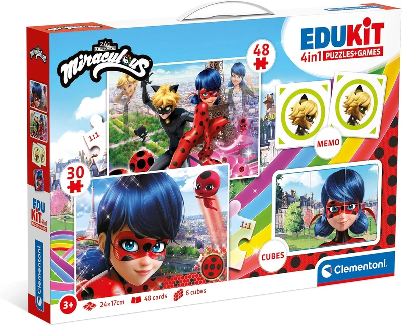 Edukit 4 en 1 - Miraculous