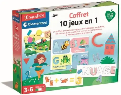 Coffret 10 jeux en 1