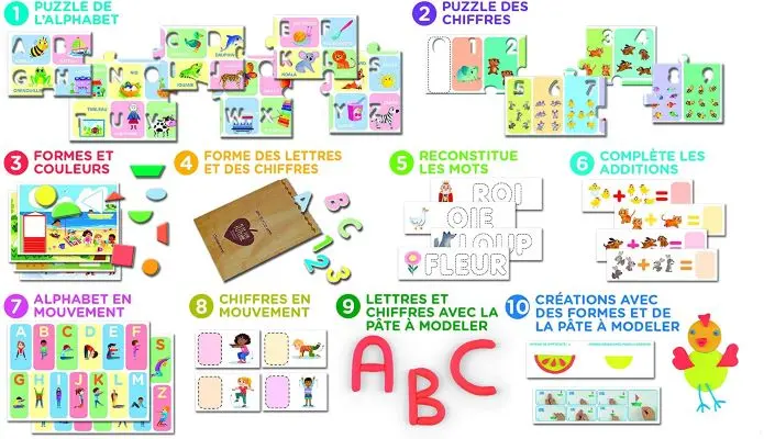 Coffret 10 jeux en 1