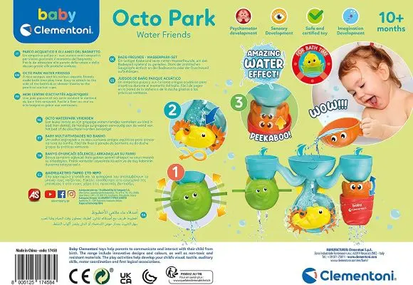 Mon centre d'activités aquatiques - Octo Park, jouet de bain pour bébé
