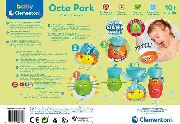 Mon centre d'activités aquatiques - Octo Park, jouet de bain pour bébé