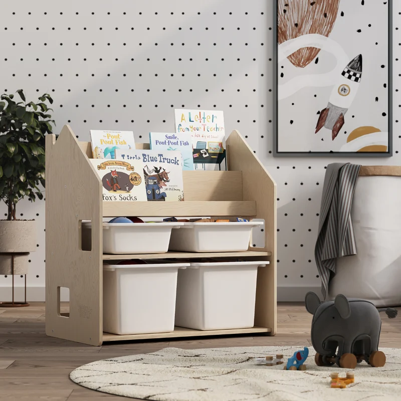Étagère Montessori 2 en 1