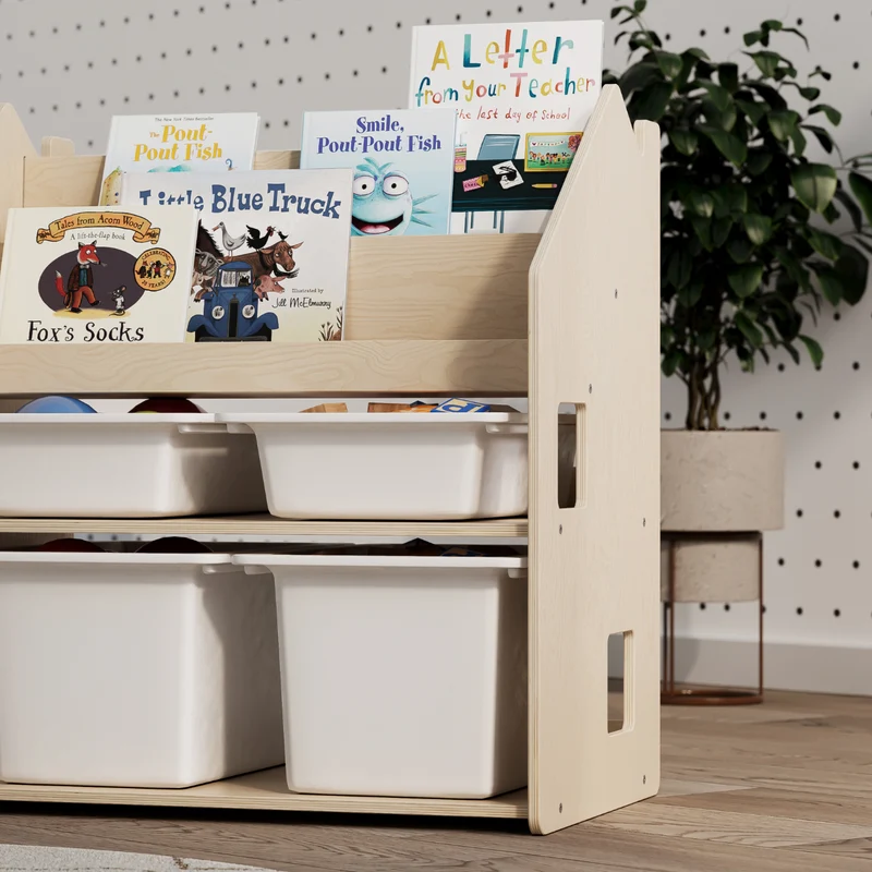 Étagère Montessori 2 en 1