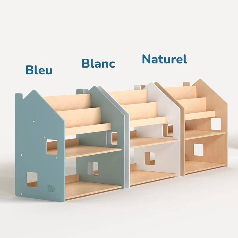 Étagère Montessori 2 en 1
