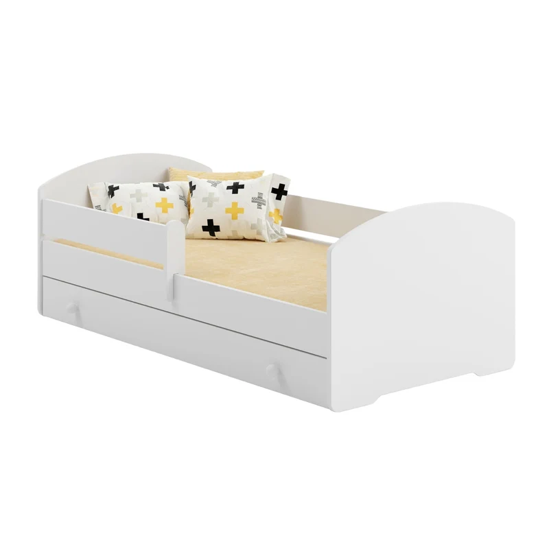 Lit enfant LUK-ONE avec bibliothèque, Ensemble BusyKids