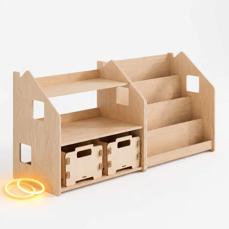 Lit superposé TOTO-TWIN MAX avec composition au choix, Ensemble BusyKids