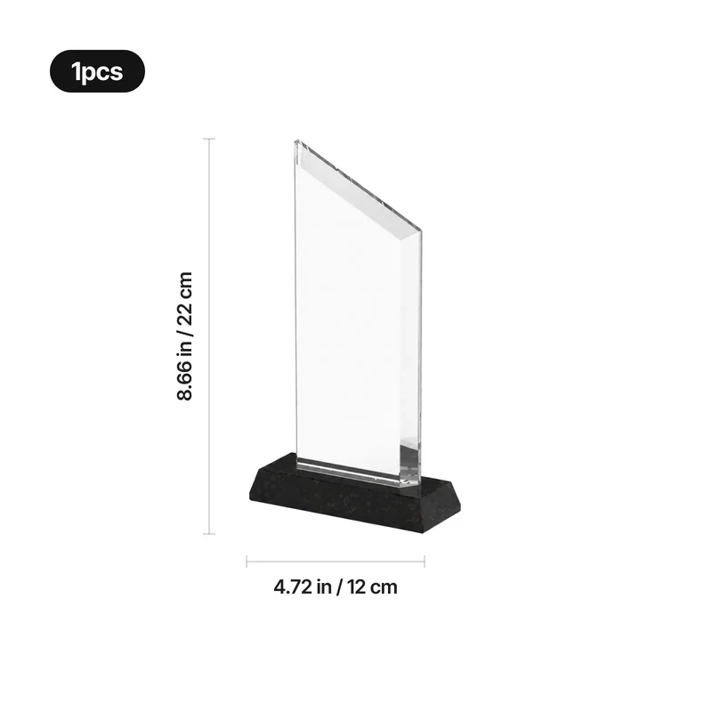 Trophée K5 trapézoïdal avec socle en marbre Sélection xTool