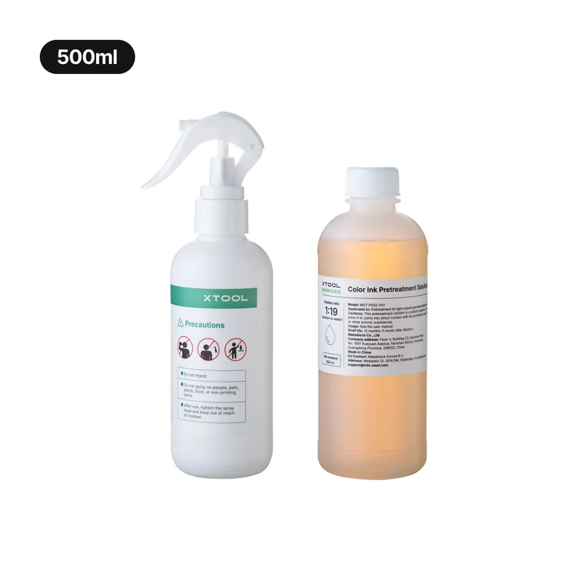 xTool Selected Solution de prétraitement d'encre pour O1 Omni Printer