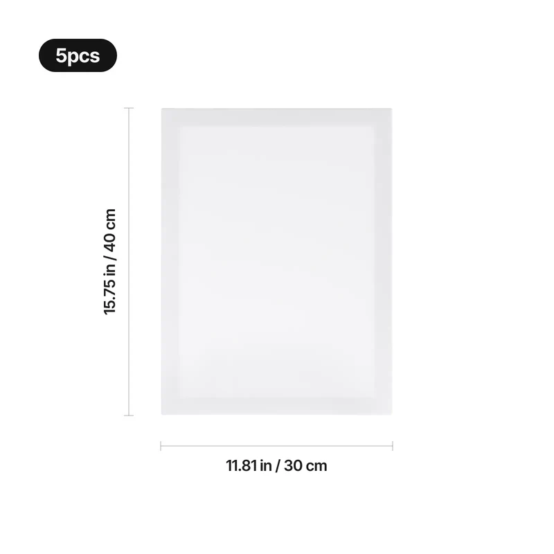 Toiles en Coton (5 pcs)