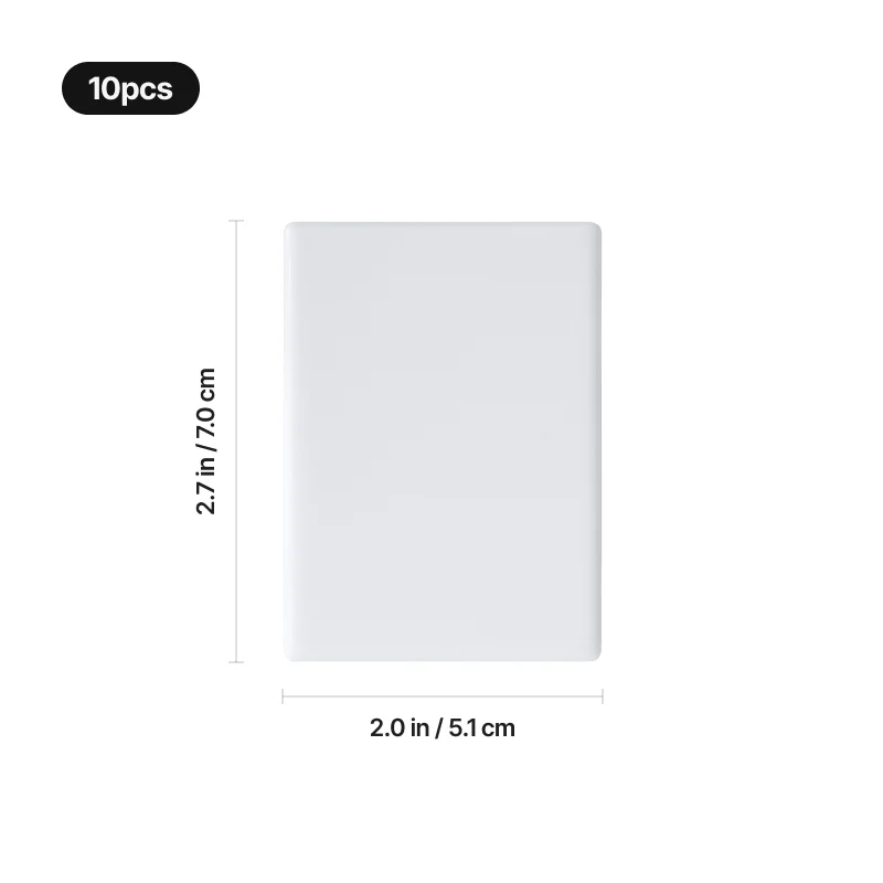 Aimants en céramique pour sublimation (10 pcs)