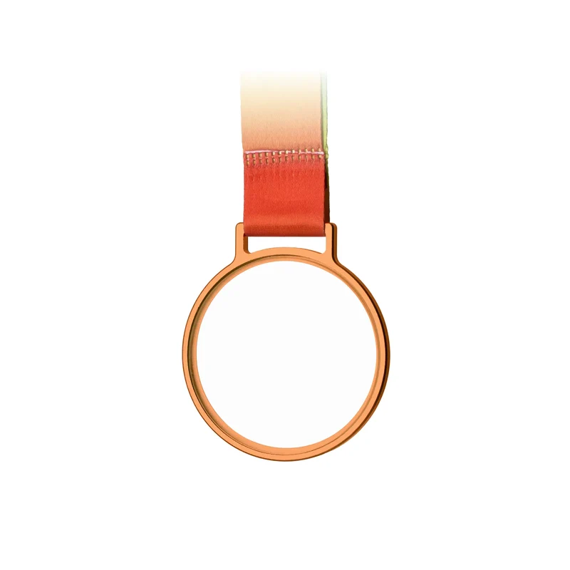 Médailles rondes en cristal ultra-transparent (10 pcs)