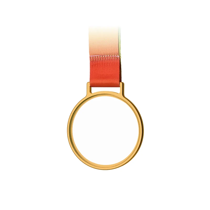 Médailles rondes en cristal ultra-transparent (10 pcs)