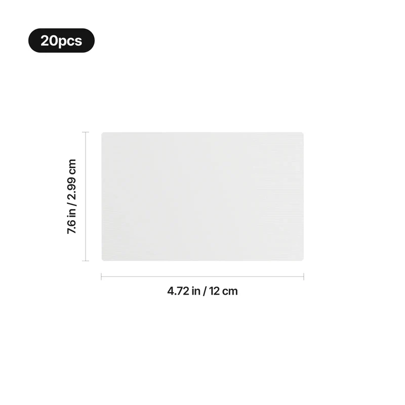 Cartes Lenticulaires 75 LPI (20 pcs)