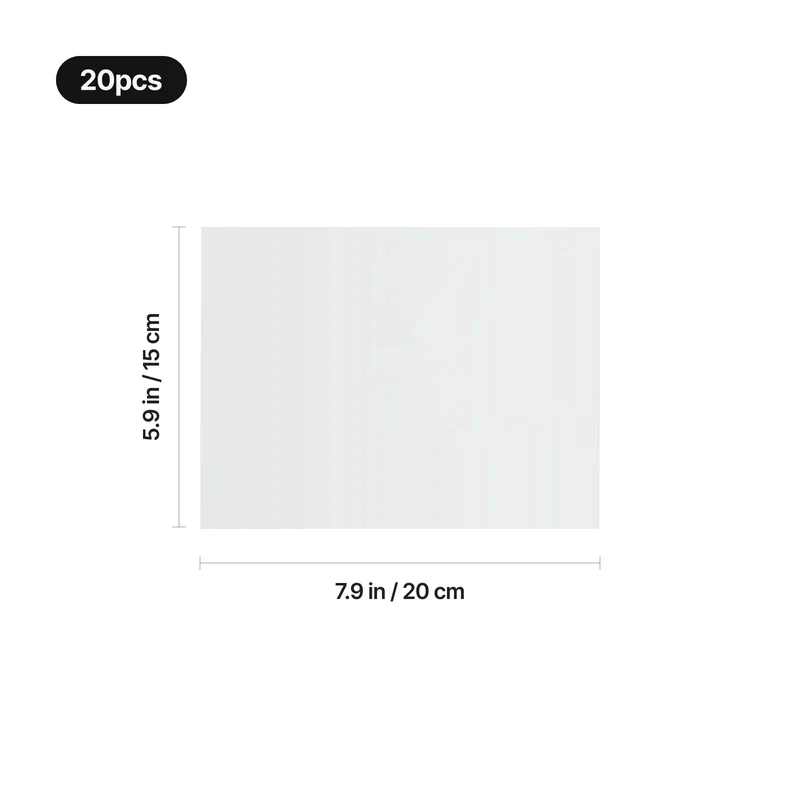 Cartes Lenticulaires 75 LPI (20 pcs)