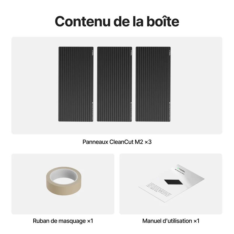 Panneau CleanCut xTool M2