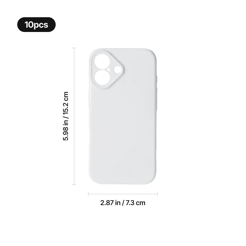 Coques de Téléphone pour Sublimation (10 pcs)
