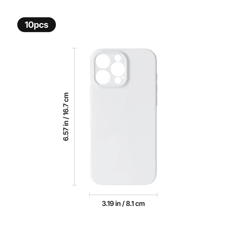 Coques de Téléphone pour Sublimation (10 pcs)