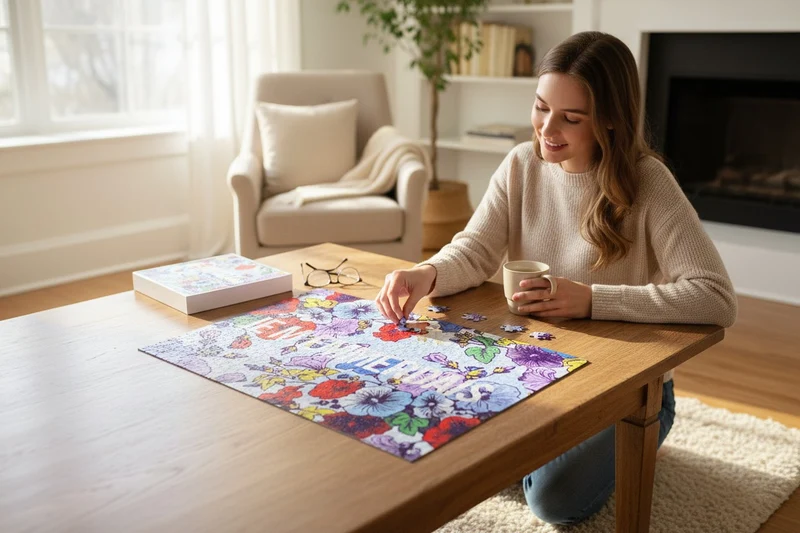 Puzzle 1000 pièces – Je m’emmerdais Grave (Piece & Love) | Made in France