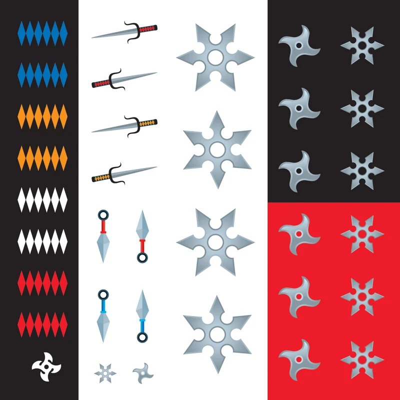 Atelier Origami – Ninjas | 30 Feuilles, Modèles Manga & Stickers