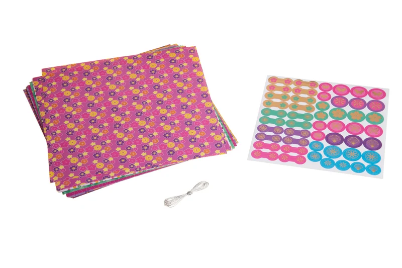 Atelier Origami – Guirlandes Brillantes | 30 Feuilles, Stickers & Modèles