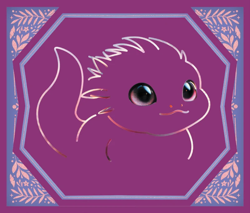 Cartes à gratter étincelantes – Animaux mignons