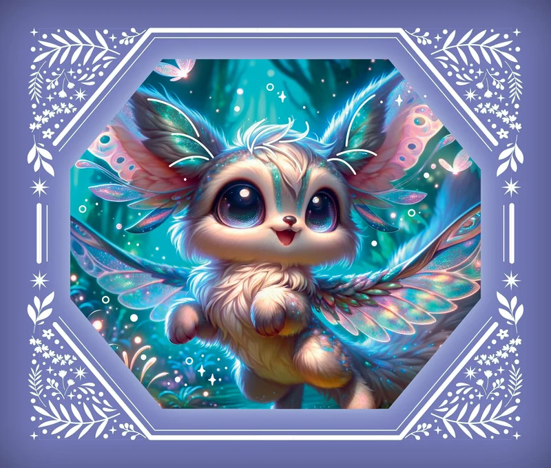 Cartes à Gratter Étincelantes – Forêt Magique | 10 Cartes Fantasy Dreams + Stylet