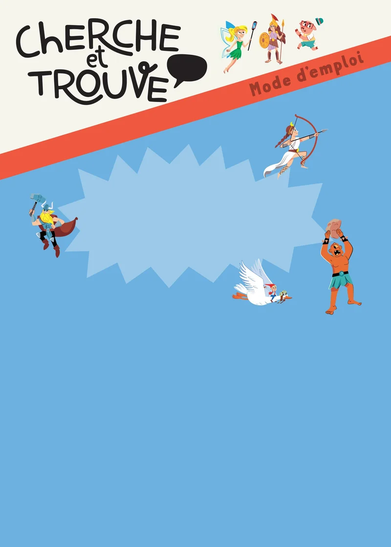 Cherche et Trouve – 127 Héros à Trouver | Poster Géant + Stickers