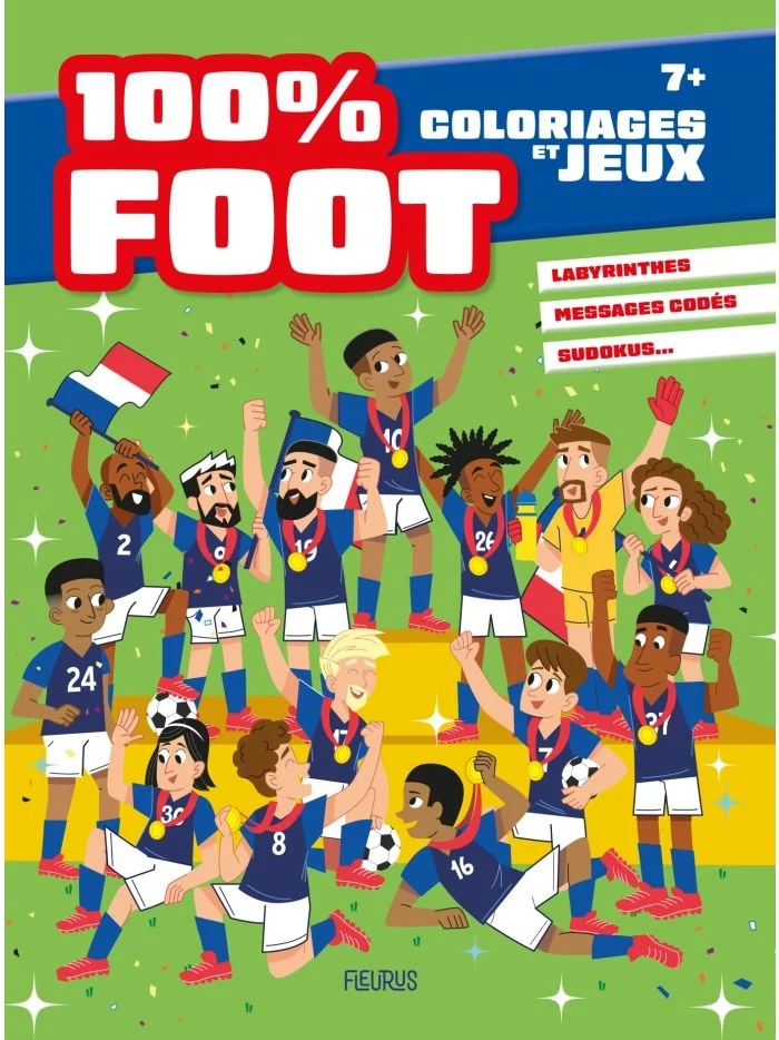Coloriages et Jeux – 100% Foot | Quiz, Labyrinthes & Activités Football