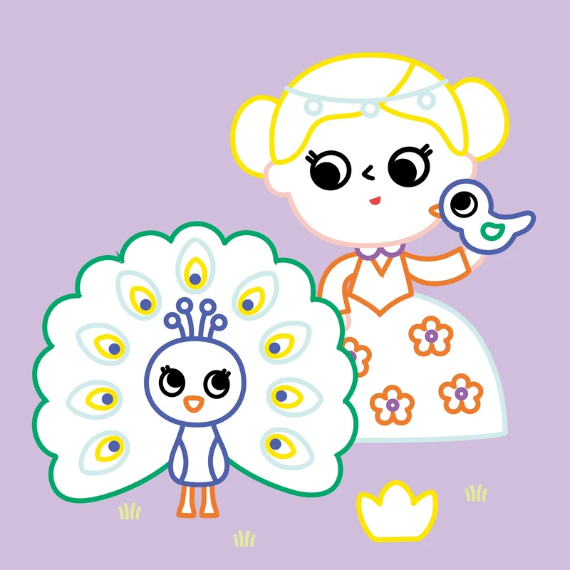 Mes Premiers Coloriages Sans Dépasser – Princesses et Licornes | Maternelle