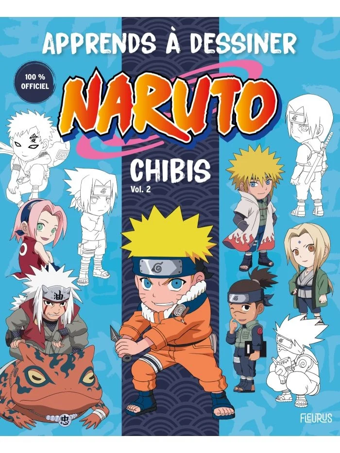 Apprends à Dessiner Naruto – Chibis Vol. 2 | Livre de Dessin Manga Officiel