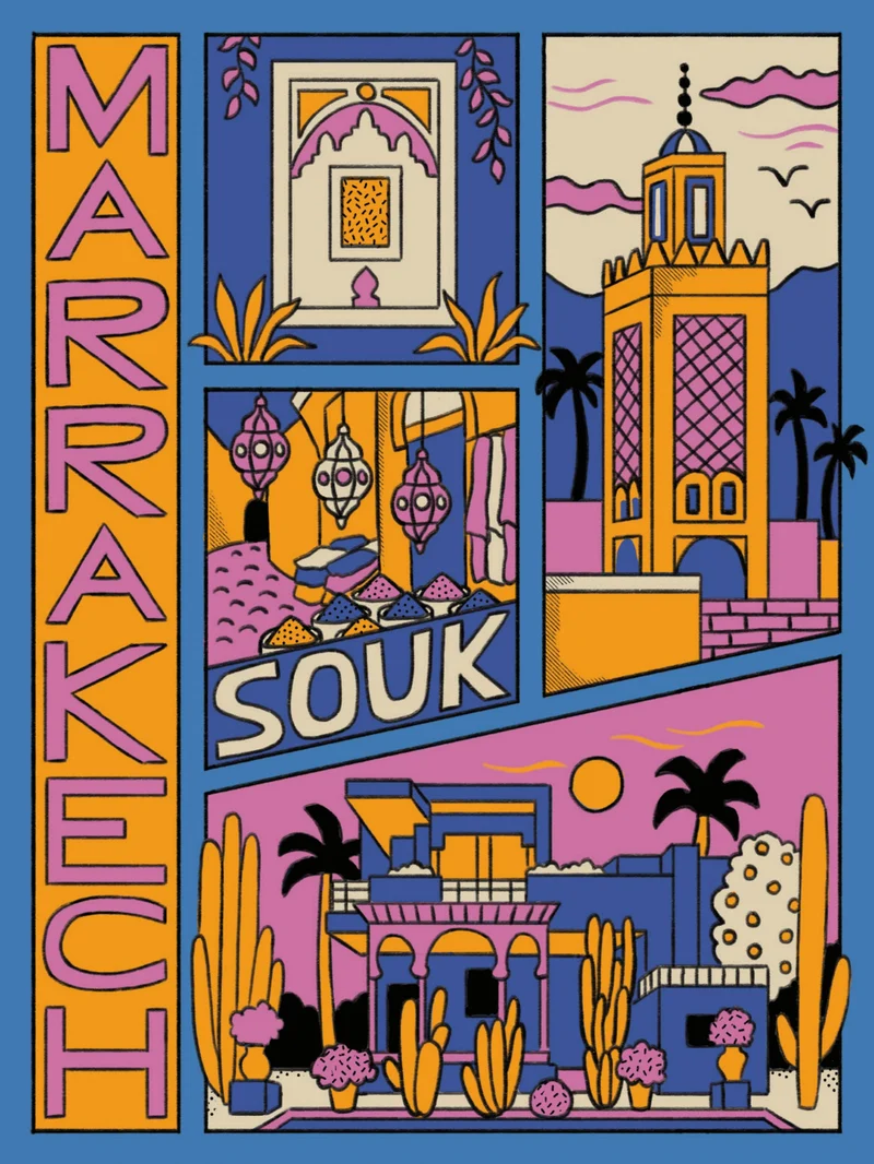 Villes de Rêve – 12 Affiches à Colorier 30x40 cm | Livre de Coloriage Adulte