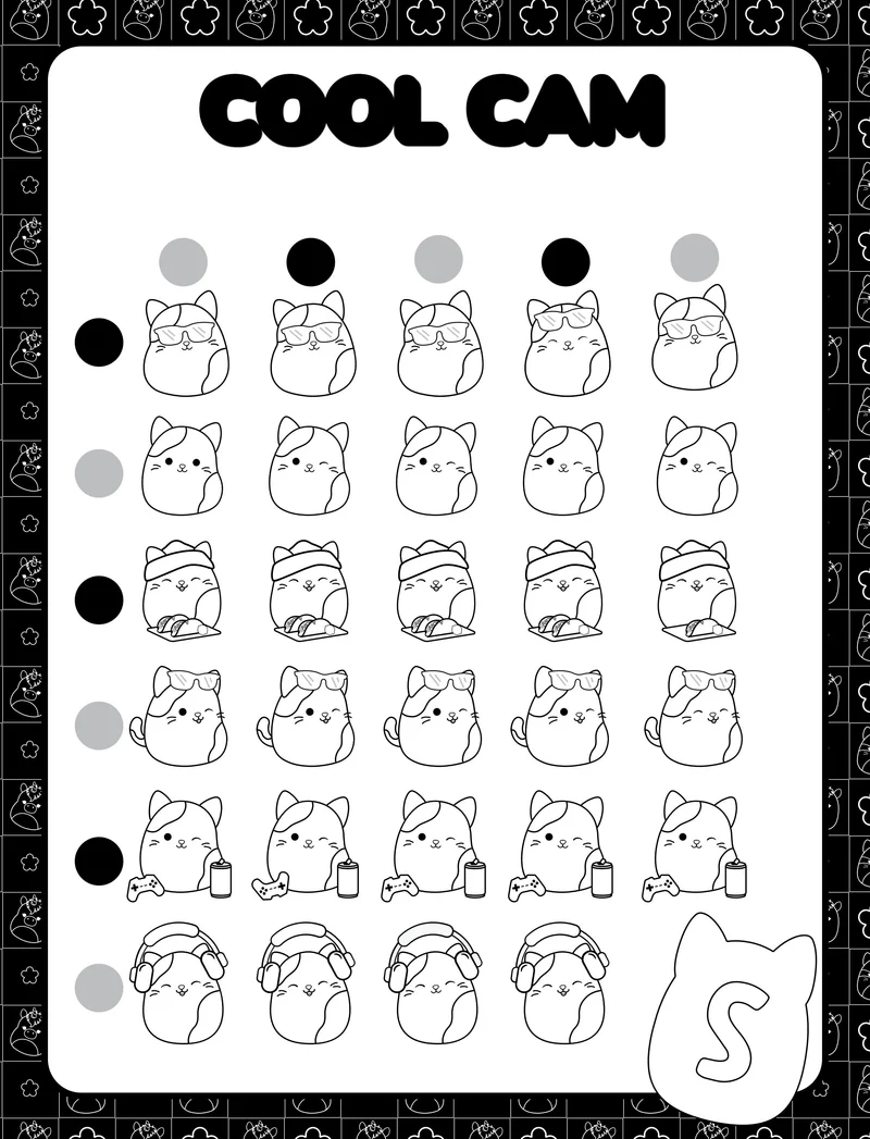 Mon Grand Coffret Coloriage Squishmallows – Jeux, Stickers & 5 Feutres